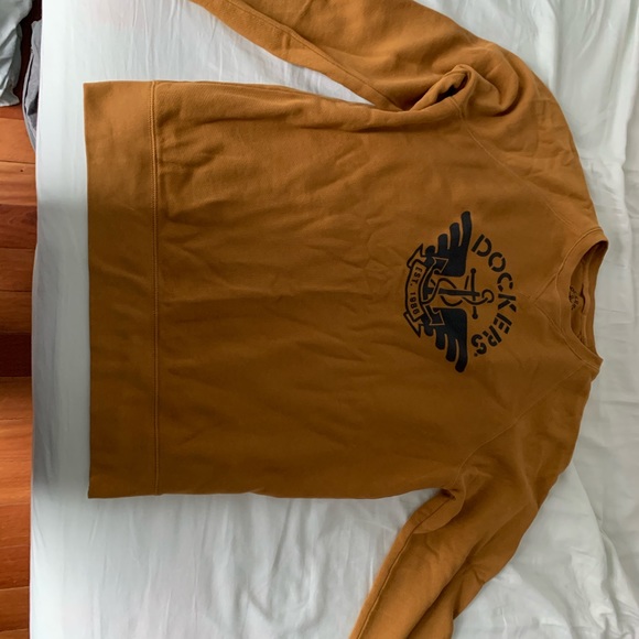 Dockers Men’s mustard sweatshirt - Picture 2 of 6